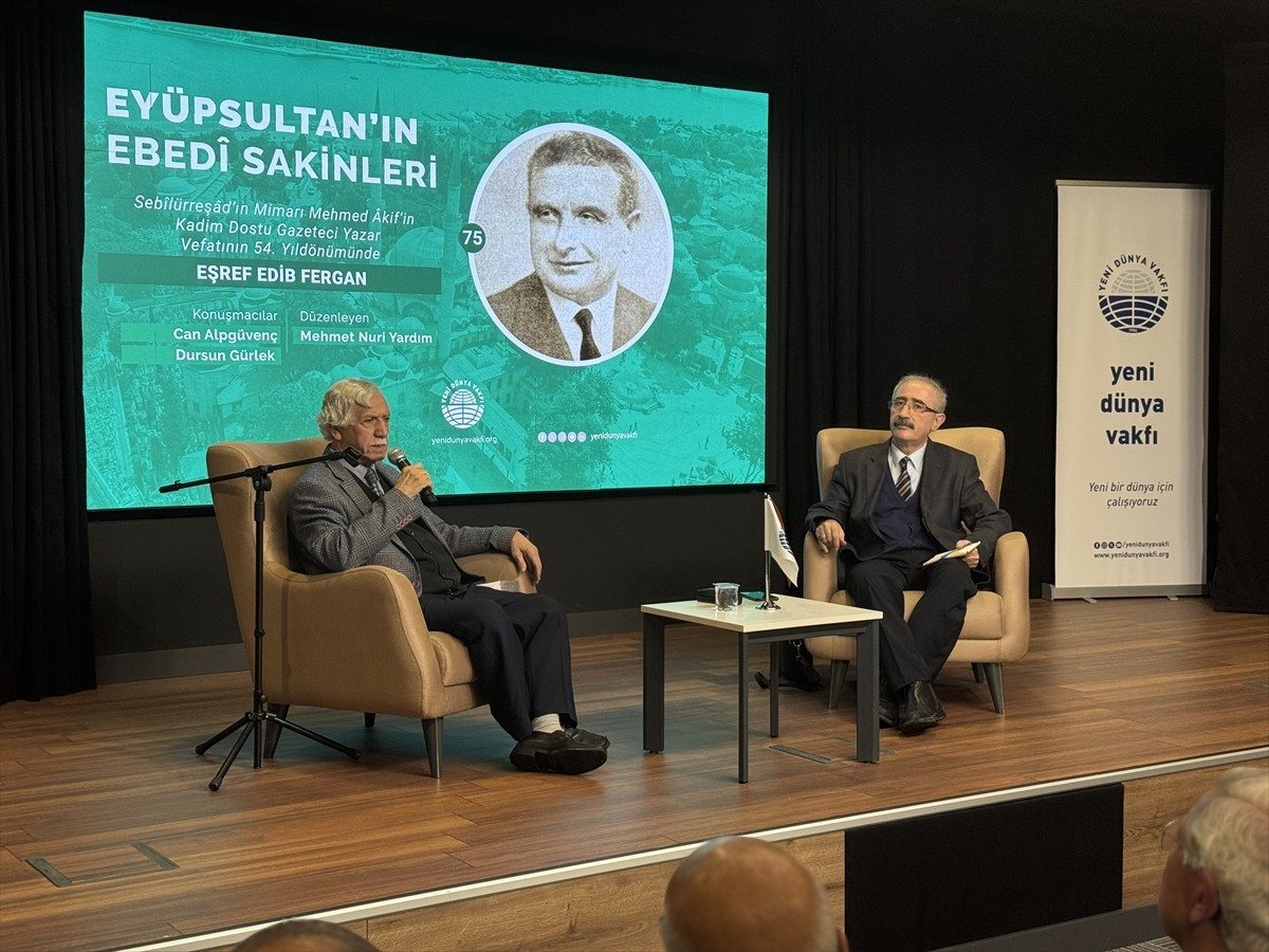 Gazeteci ve yazar Eşref Edib Fergan, vefatının 54. yılına özel Yeni Dünya Vakfı'nın hazırladığı...