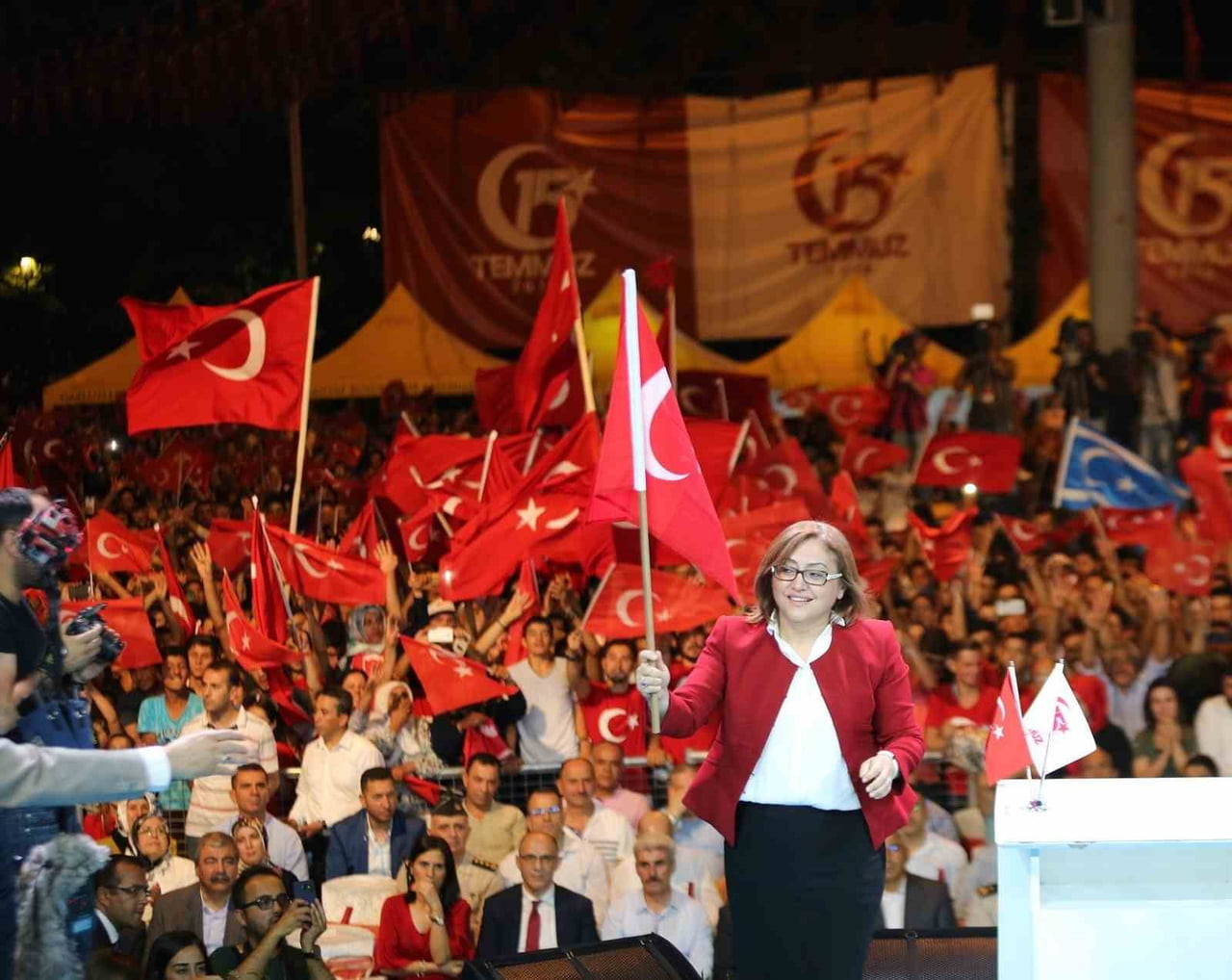 GAZİANTEP BÜYÜKŞEHİR BELEDİYE BAŞKANI FATMA ŞAHİN, 15 TEMMUZ DEMOKRASİ VE MİLLİ BİRLİK GÜNÜ...