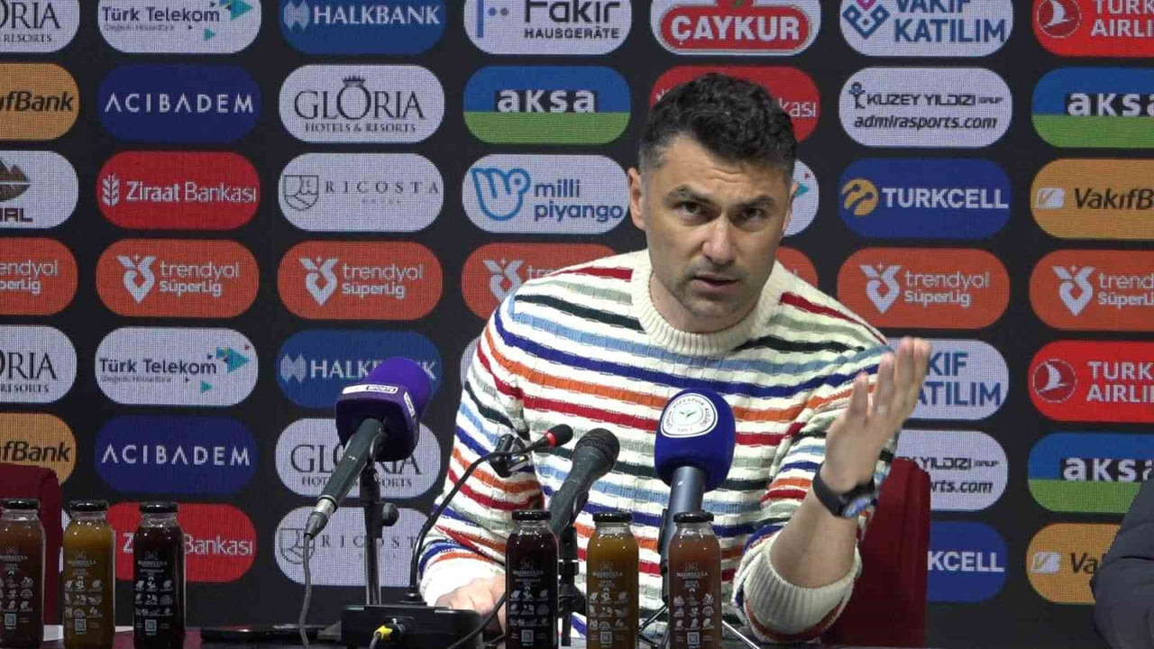 GAZİANTEP FK TEKNİK DİREKTÖRÜ BURAK YILMAZ GÖREVİNDEN İSTİFA ETTİĞİNİ AÇIKLAYARAK "KOCAELİ MAÇINDA...