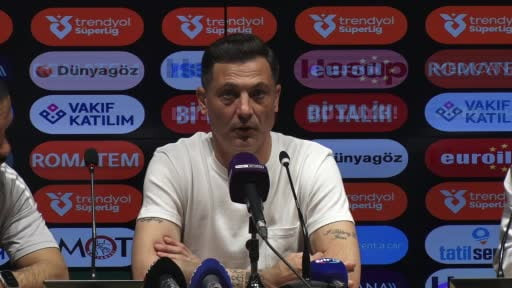 Gaziantep FK Teknik Direktörü Mirel Radoi, Göztepe maçının ardından, "Bizden daha fazla korner ve...