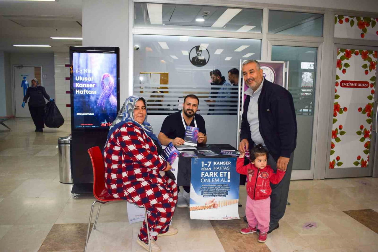 GAZİANTEP ÖZEL ANKA HASTANESİ, 1-7 NİSAN ULUSAL KANSER HAFTASI KAPSAMINDA FARKINDALIK OLUŞTURMAK...