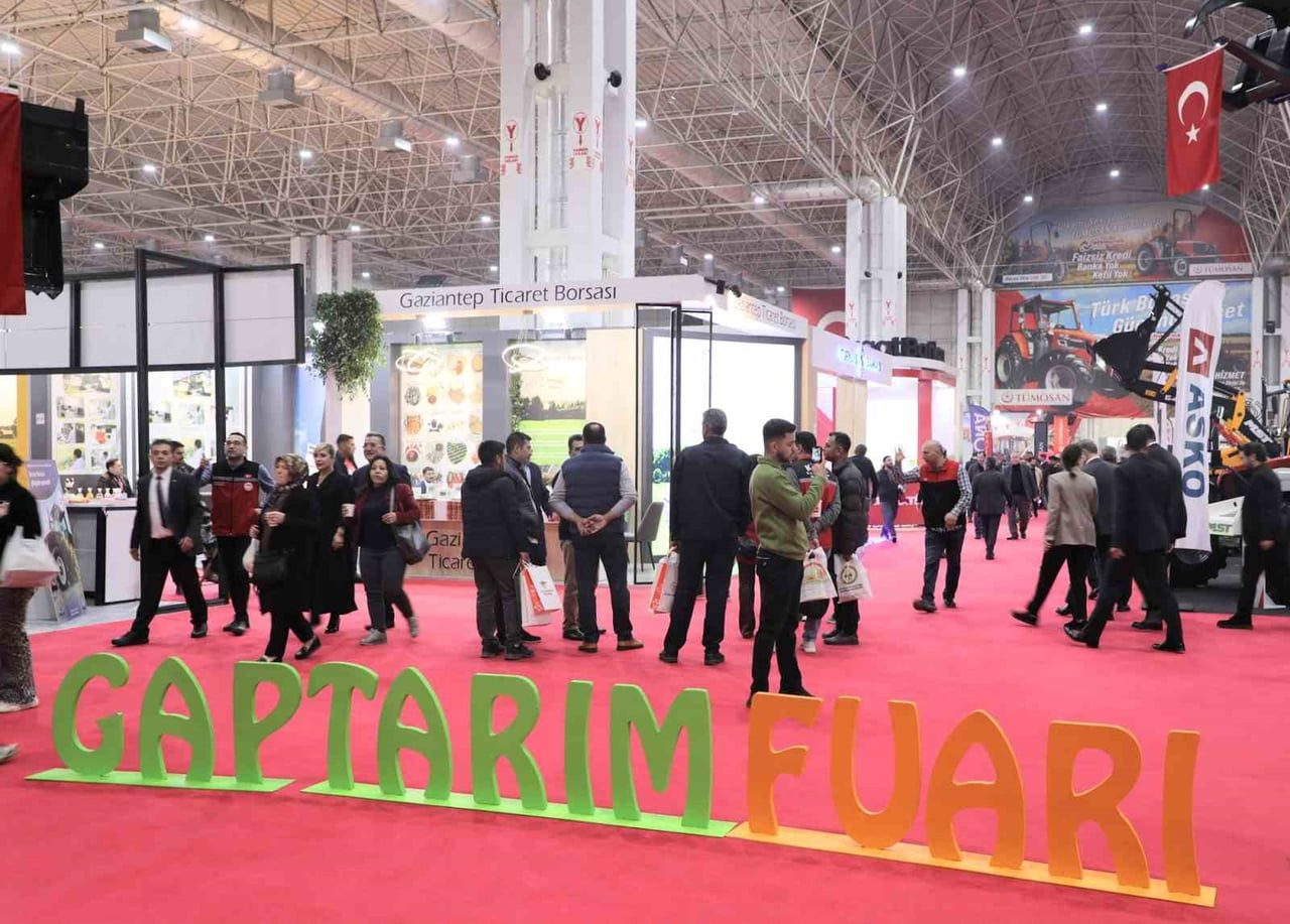 GAZİANTEP TİCARET BORSASI (GTB), ORTADOĞU FUAR MERKEZİ’NDE (OFM) DÜZENLENEN 16. GAPTARIM TARIM...