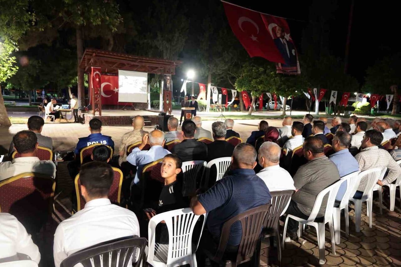 GAZİANTEP'İN ARABAN İLÇESİNDE 15 TEMMUZ DARBE GİRİŞİMİN 10’ÜNCÜ YILDÖNÜMÜNDE DÜZENLENEN, DEMOKRASİ...