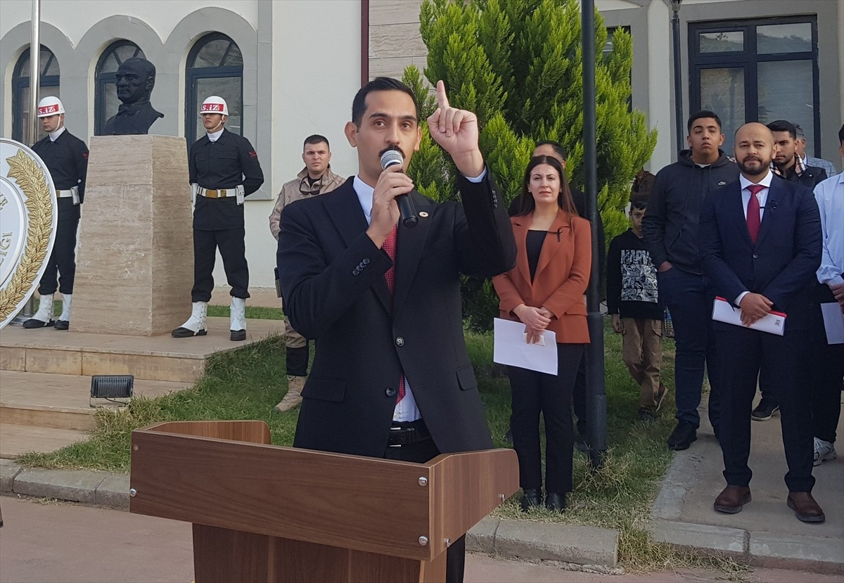 Gaziantep'in İslahiye ilçesinin, düşman işgalinden kurtuluşunun 105'inci yıl dönümü törenle...