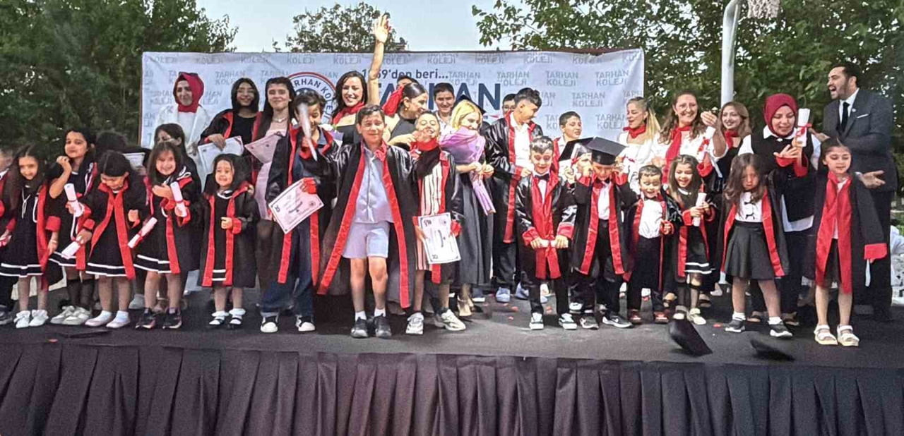 GAZİANTEP'TE EĞİTİM-ÖĞRETİM FAALİYETLERİNE BU YIL BAŞLAYAN TARHAN KOLEJİ, DÜZENLENEN MEZUNİYET...