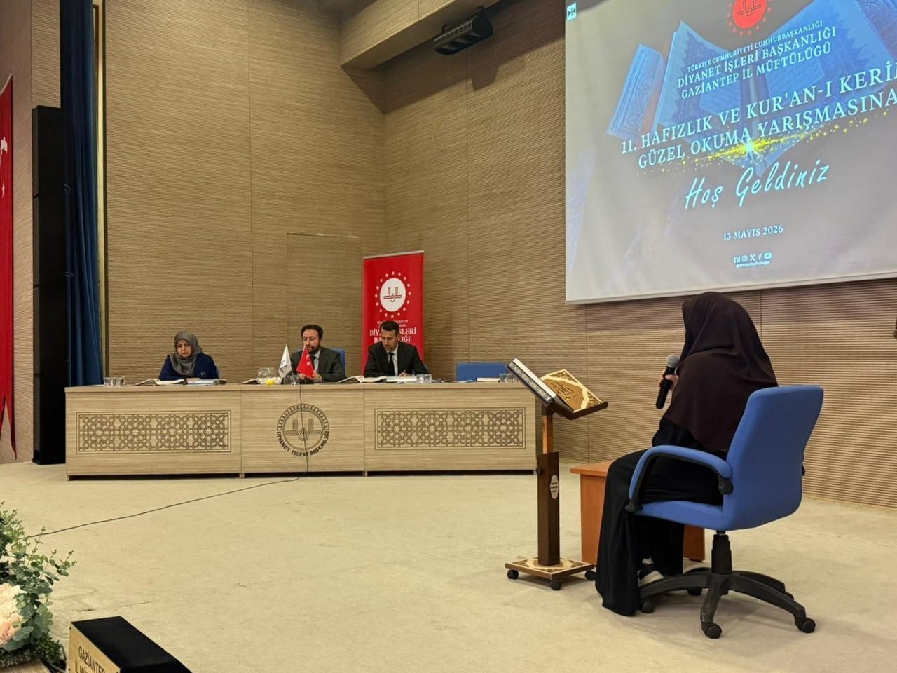 GAZİANTEP'TE ‘HAFIZLIK VE KUR'AN-I KERİM'İ GÜZEL OKUMA YARIŞMASI’ DÜZENLENDİ