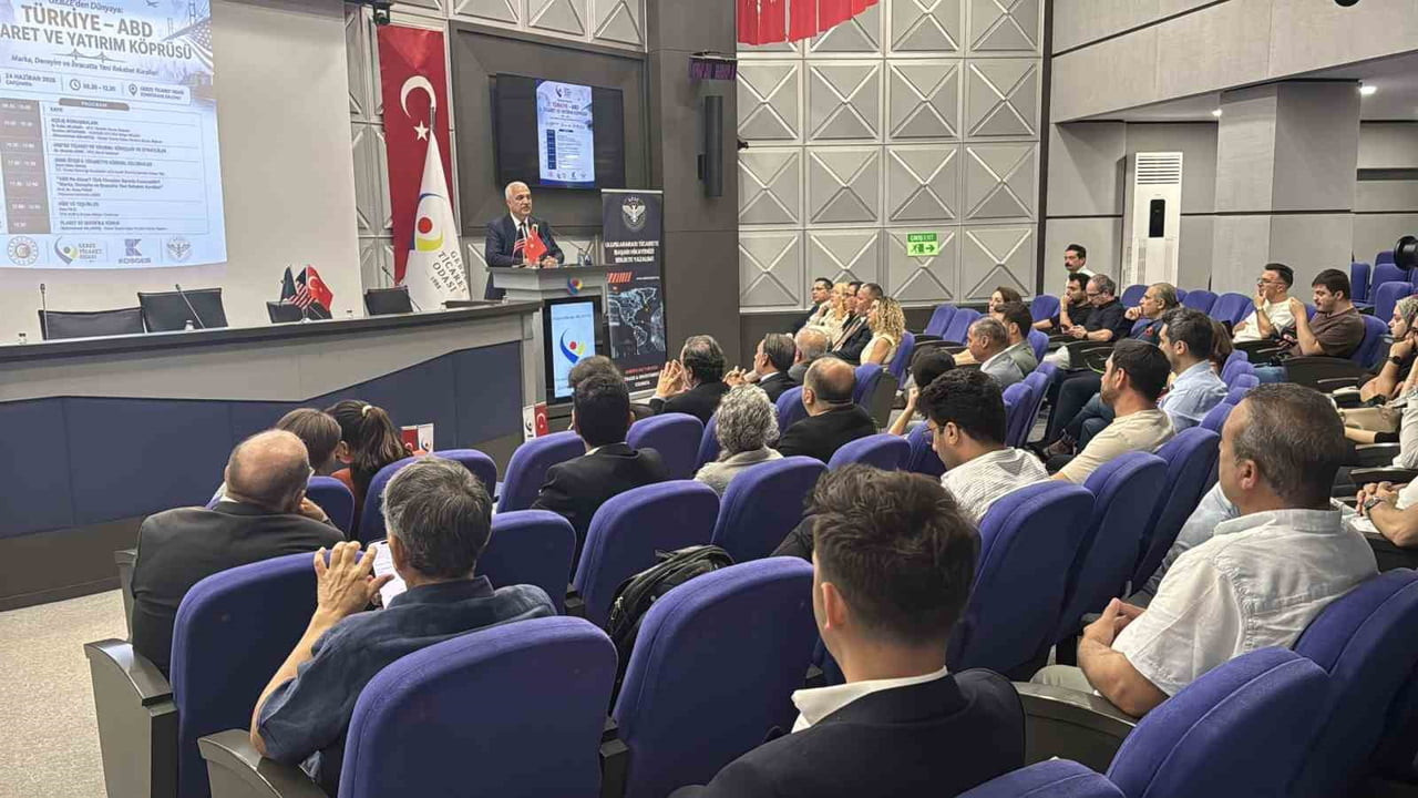 GEBZE TİCARET ODASI BAŞKANI ABDURRAHMAN ASLANTAŞ KONUŞMA YAPTI