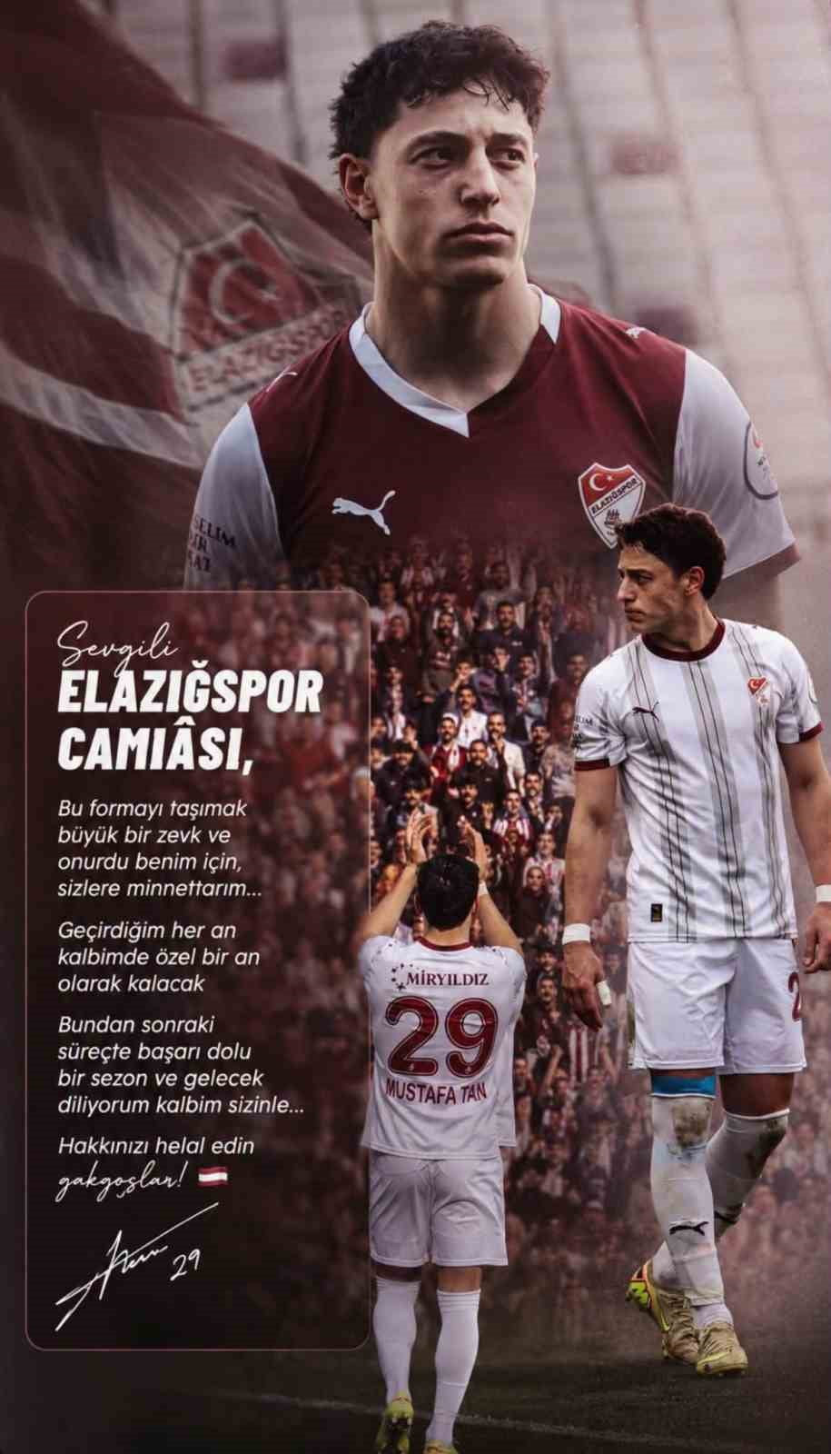 GEÇTİĞİMİZ SEZON SAMSUNSPOR'DAN KİRALANAN GENÇ FUTBOLCU HALUK MUSTAFA TAN, SOSYAL MEDYA HESABINDAN...