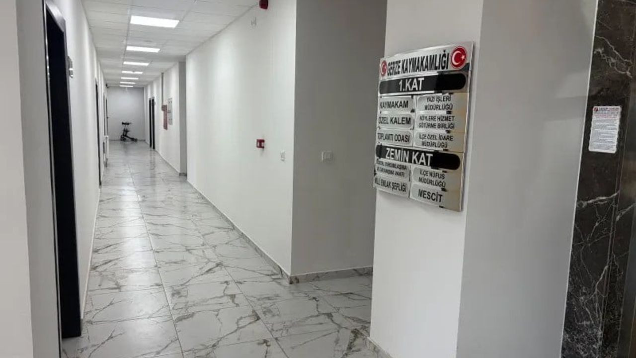 Sinop Gerze'de, Atıl Binadan Modern Kaymakamlık Yerleşkesine! gerzede yeni kaymakamlik hizmet binasi acildi 875