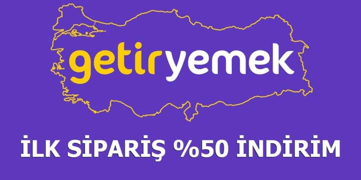Getir Yemek'ten ilk siparişini verene yüzde 50 indirim kampanyası!