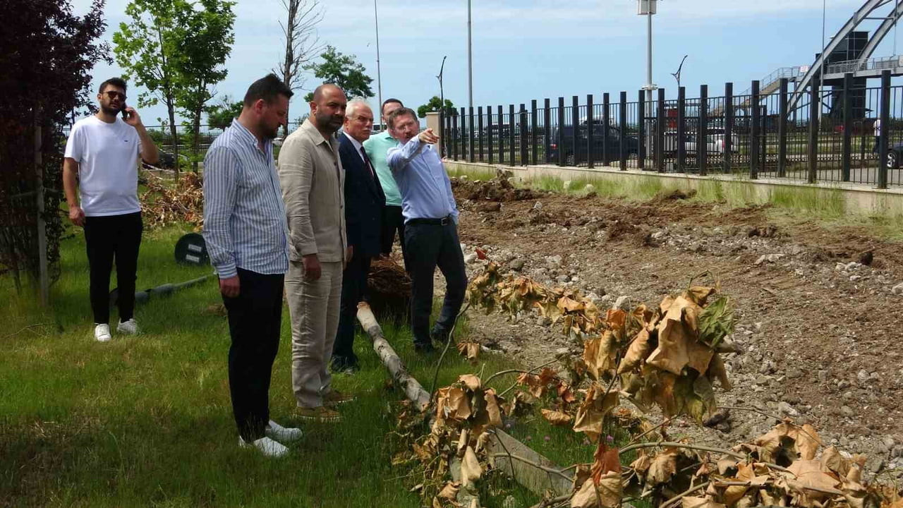 GİRESUN’DA 145 MİLYON LİRALIK DEV YATIRIMLA HAYATA GEÇİRİLEN MİLLET BAHÇESİ PROJESİ’NDE...