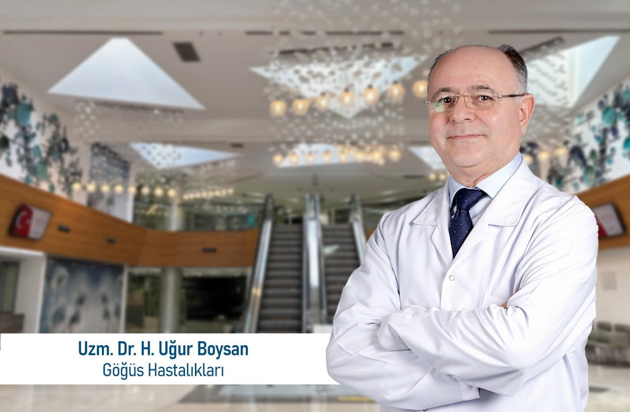 GÖĞÜS HASTALIKLARI UZMANI UZM. DR. H. UĞUR BOYSAN, 5 MAYIS DÜNYA ASTIM GÜNÜ KAPSAMINDA YAPTIĞI...