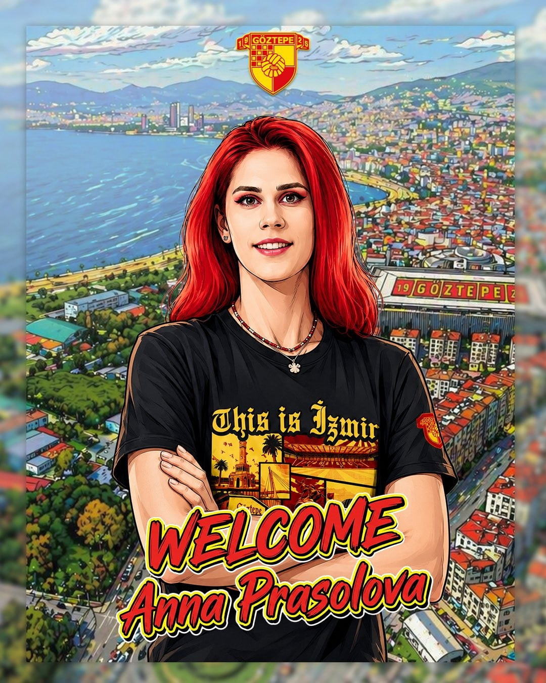GÖZTEPE VOLEYBOL, ANNA PRASOLOVA’YI KADROSUNA KATTI