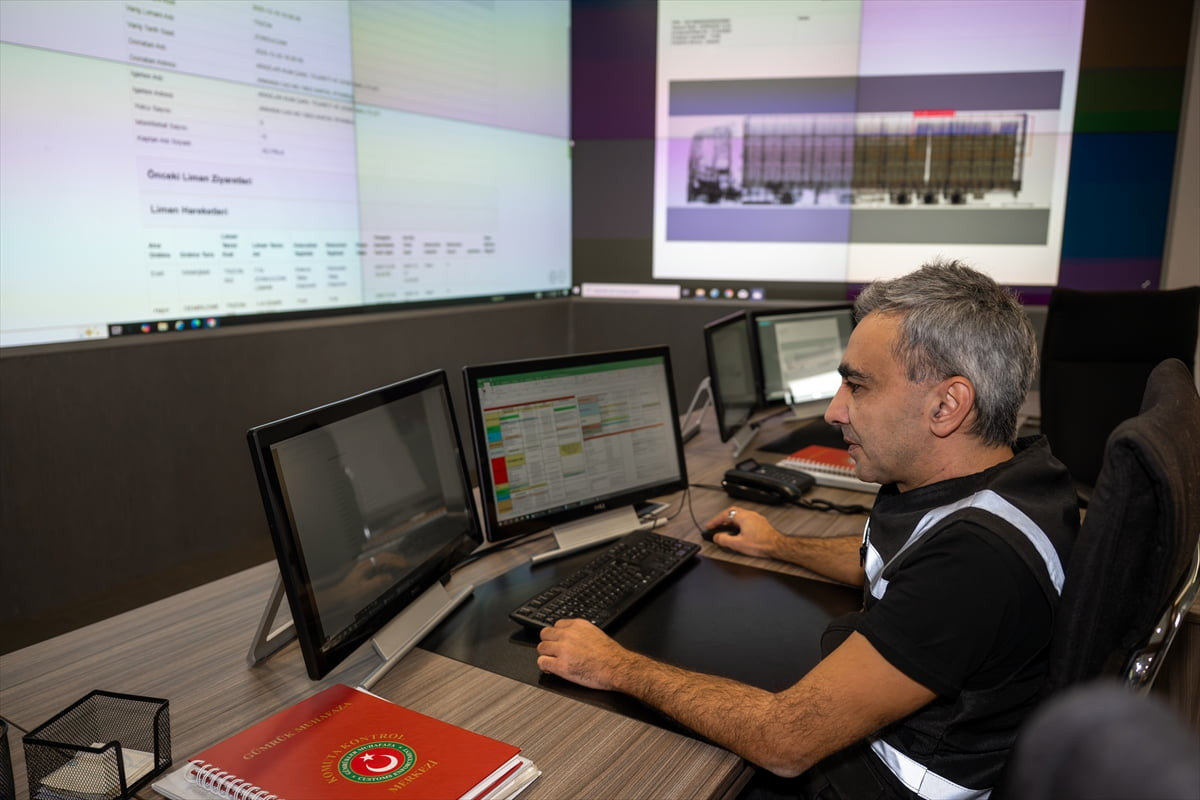 Gümrükler Muhafaza Genel Müdürlüğü Komuta Kontrol Merkezi'nde "2025 Yılı Gümrükler Muhafaza...