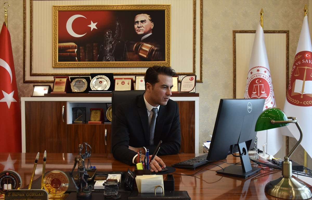  Gümüşhane Cumhuriyet Başsavcısı Ziya Burak Gürgah, Anadolu Ajansının (AA) gözünden 2025'e damga...