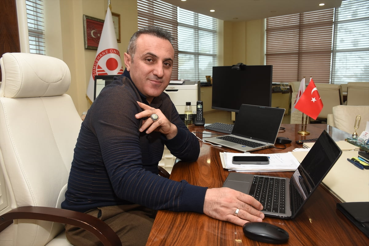 Gümüşhane Üniversitesi Rektörü Prof. Dr. Oktay Yıldız, Anadolu Ajansının (AA) gözünden 2025'e...