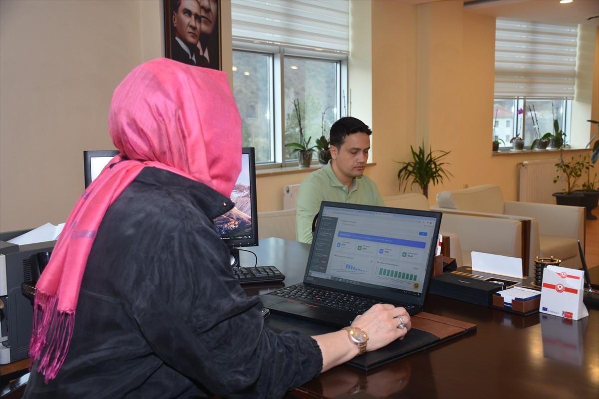 Gümüşhane Üniversitesince geliştirilen sistem sayesinde kampüsteki tüm mekanlar 2D ve 3D...