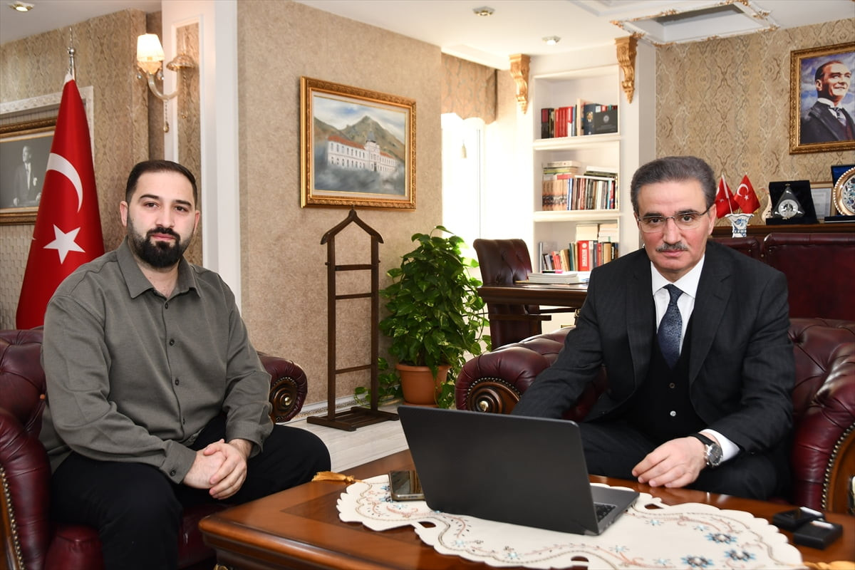 Gümüşhane Valisi Aydın Baruş, Anadolu Ajansının (AA) gözünden 2025'e damga vuran olaylara ait...