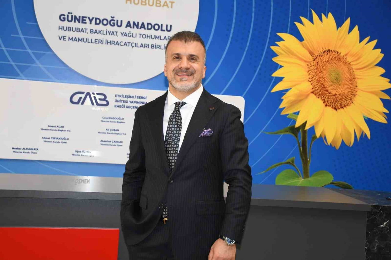 GÜNEYDOĞU ANADOLU HUBUBAT BAKLİYAT YAĞLI TOHUMLAR VE MAMULLERİ İHRACATÇILARI BİRLİĞİ BAŞKANI...