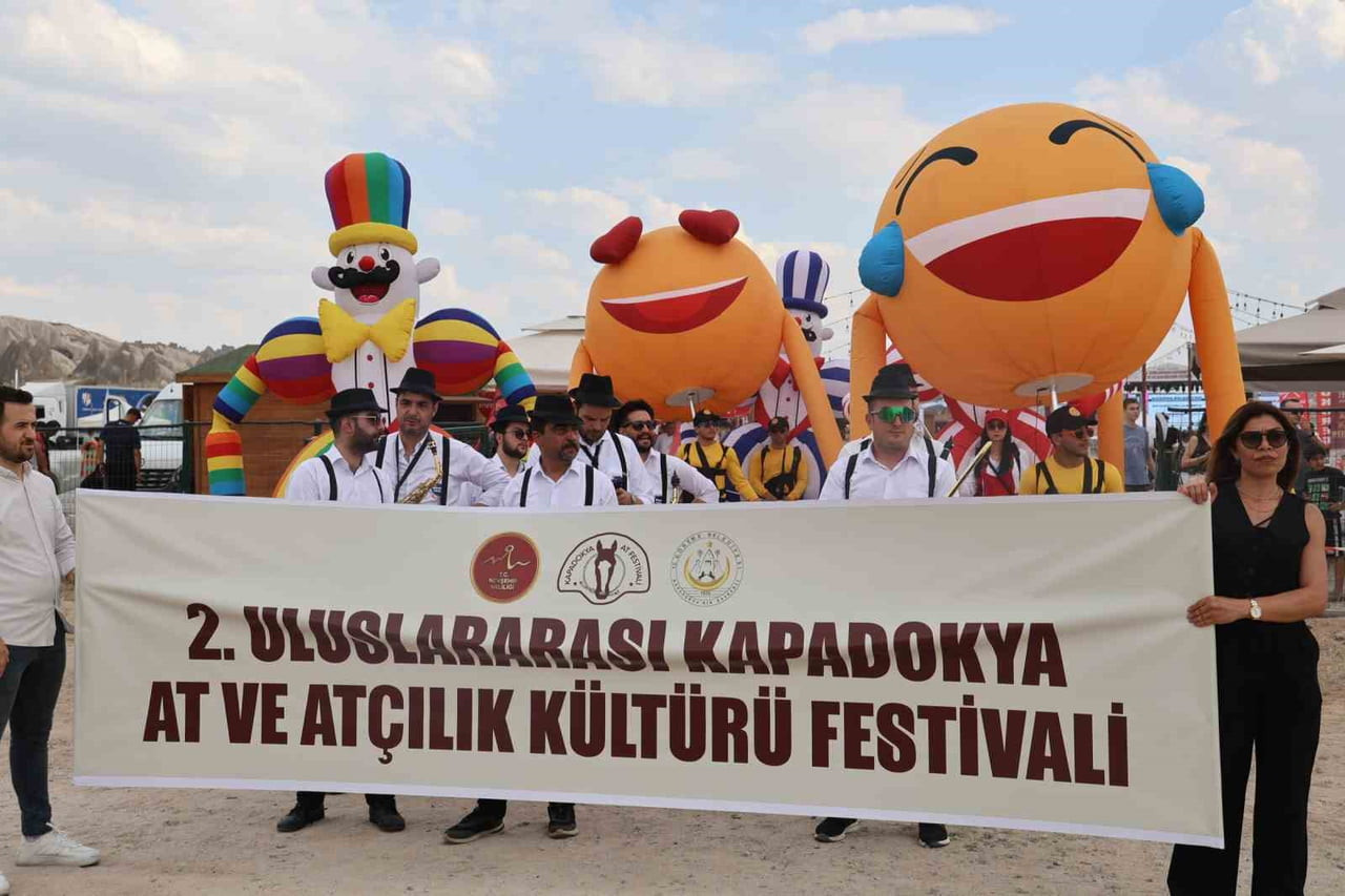 GÜZEL ATLAR DİYARI OLARAK ANILAN KAPADOKYA, BU YIL İKİNCİ KEZ DÜZENLENEN ULUSLARARASI KAPADOKYA AT...