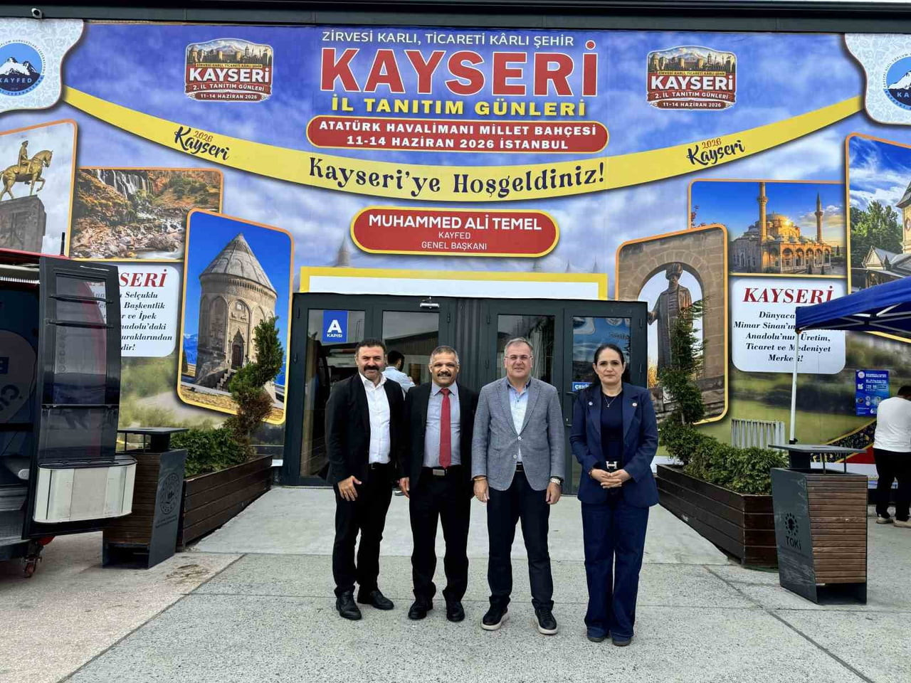 HACILAR BELEDİYESİ; İSTANBUL ATATÜRK HAVALİMANI MİLLET BAHÇESİ’NDE GERÇEKLEŞTİRİLEN 'KAYSERİ 2. İL...