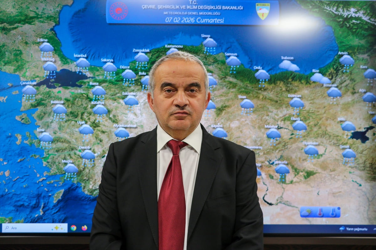 Hafta sonu yurdun batısı yağmurlu, doğusu kar yağışlı geçecek. Çevre, Şehircilik ve İklim...