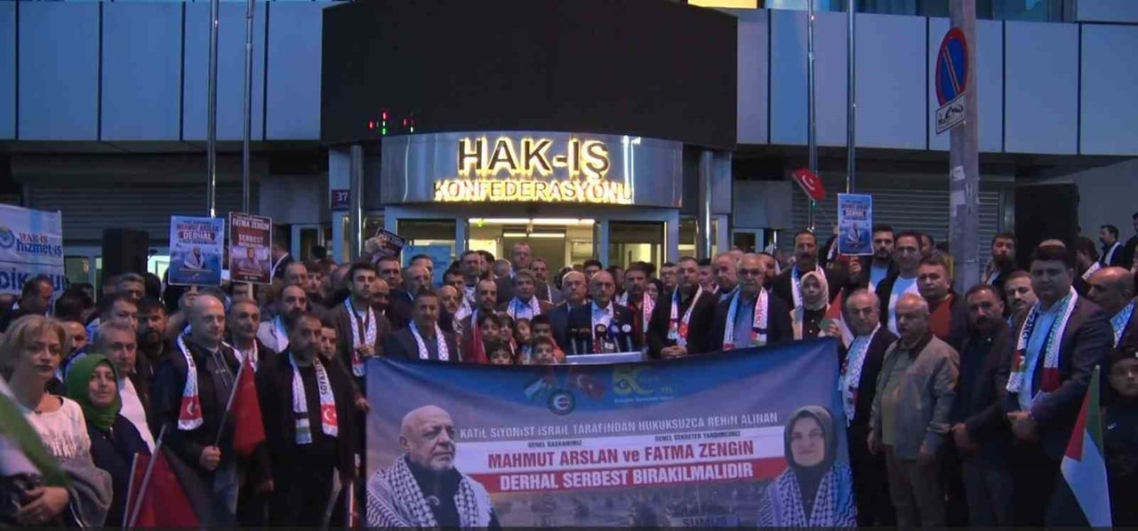 HAK-İŞ GENEL BAŞKAN VEKİLİ DEVLET SERT, "SİYONİST İŞGALCİ İSRAİL’İN, İÇERİSİNDE YALNIZCA İNSANİ...