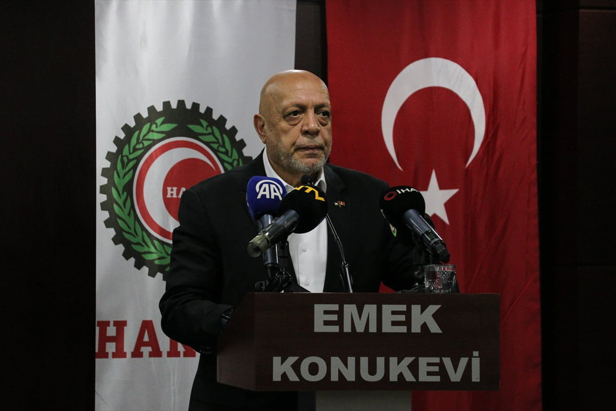 HAK-İŞ Genel Başkanı Mahmut Arslan, HAK-İŞ Konfederasyonu tarafından 22 Mart Dünya Su Günü...