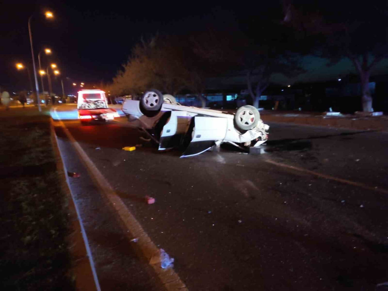 HALİLİYE İLÇESİNDE İKİ OTOMOBİLİN ÇARPIŞMASI SONUCU 2 KİŞİ HAYATINI KAYBETTİ, 5 KİŞİ...