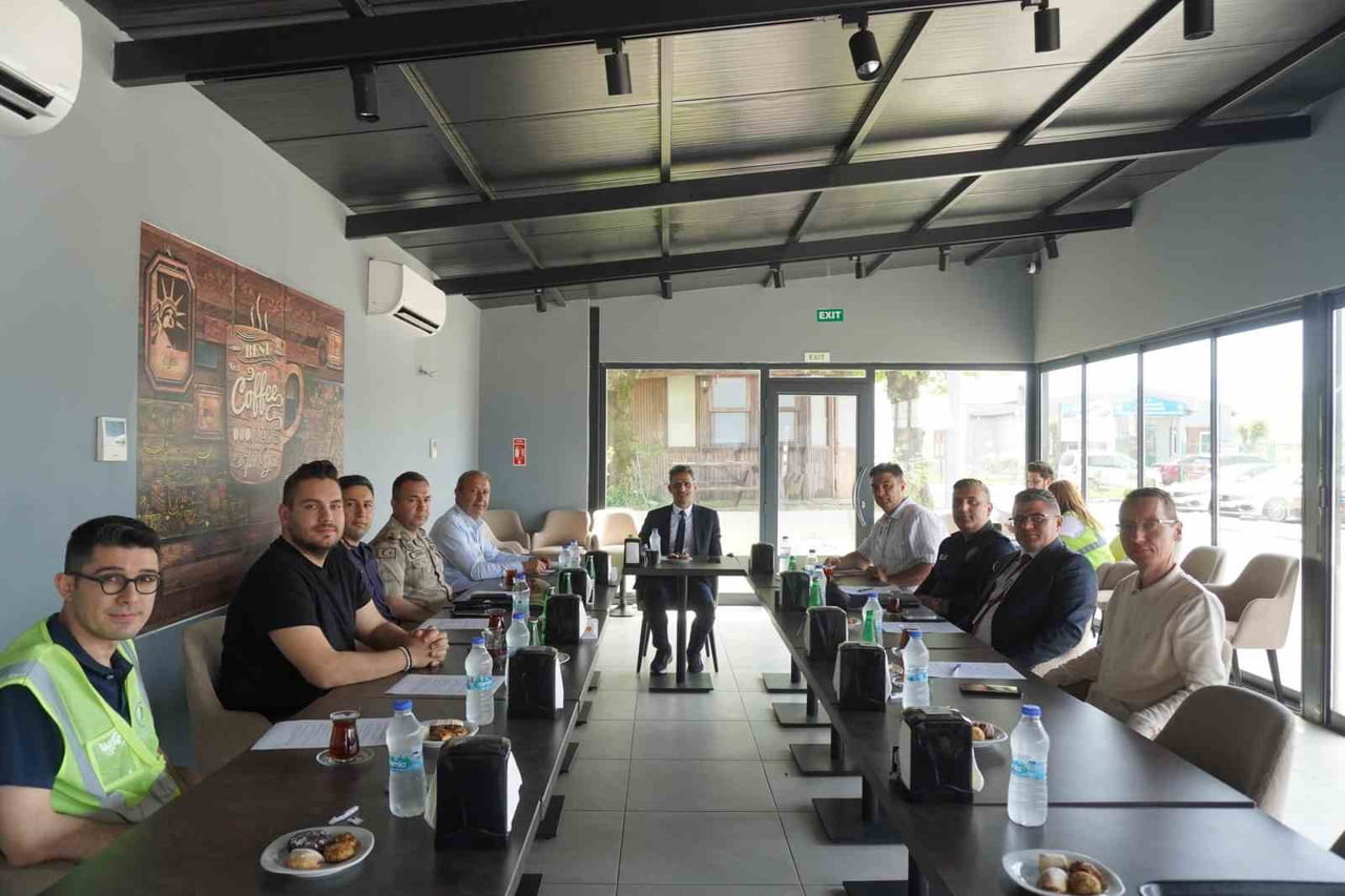 HALİNKOK TOPLANTISI KAYMAKAM ADEM KAYA BAŞKANLIĞINDA GERÇEKLEŞTİRİLDİ