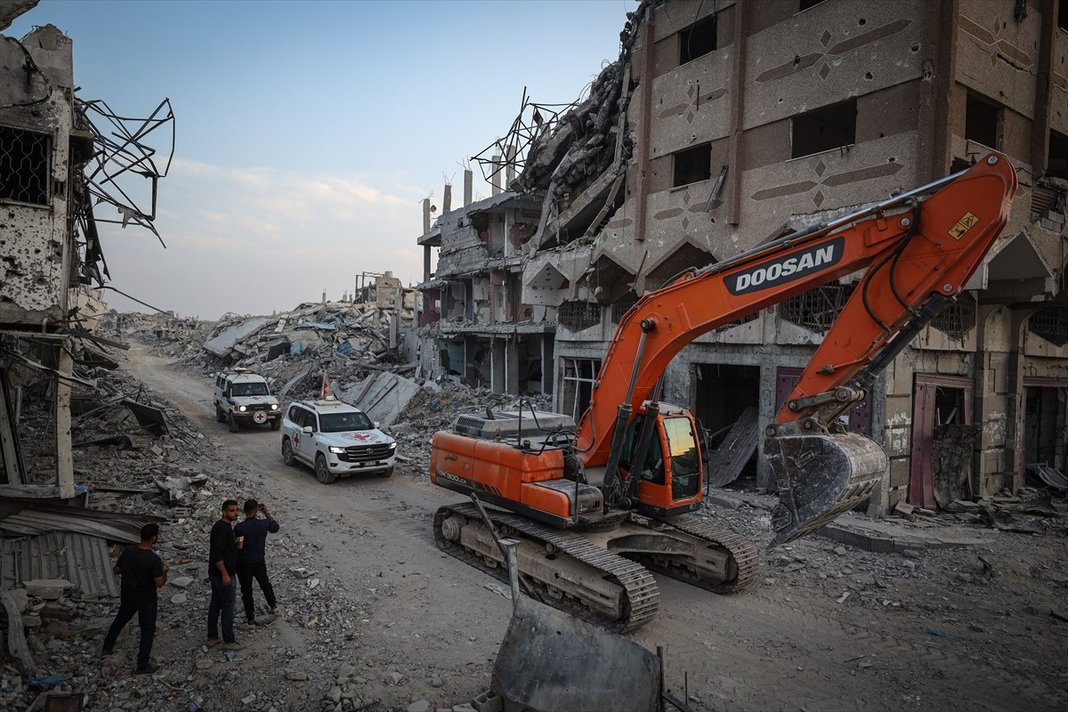 Hamas'ın askeri kanadı İzzeddin el-Kassam Tugayları, ateşkes anlaşması kapsamında Gazze'de İsrail...