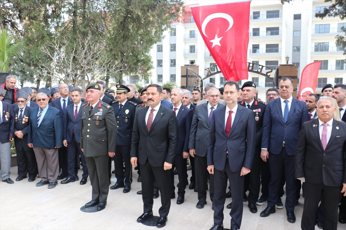 Hatay'da 18 Mart Şehitleri Anma Günü ve Çanakkale Deniz Zaferi'nin 111. yıl dönümü dolayısıyla...
