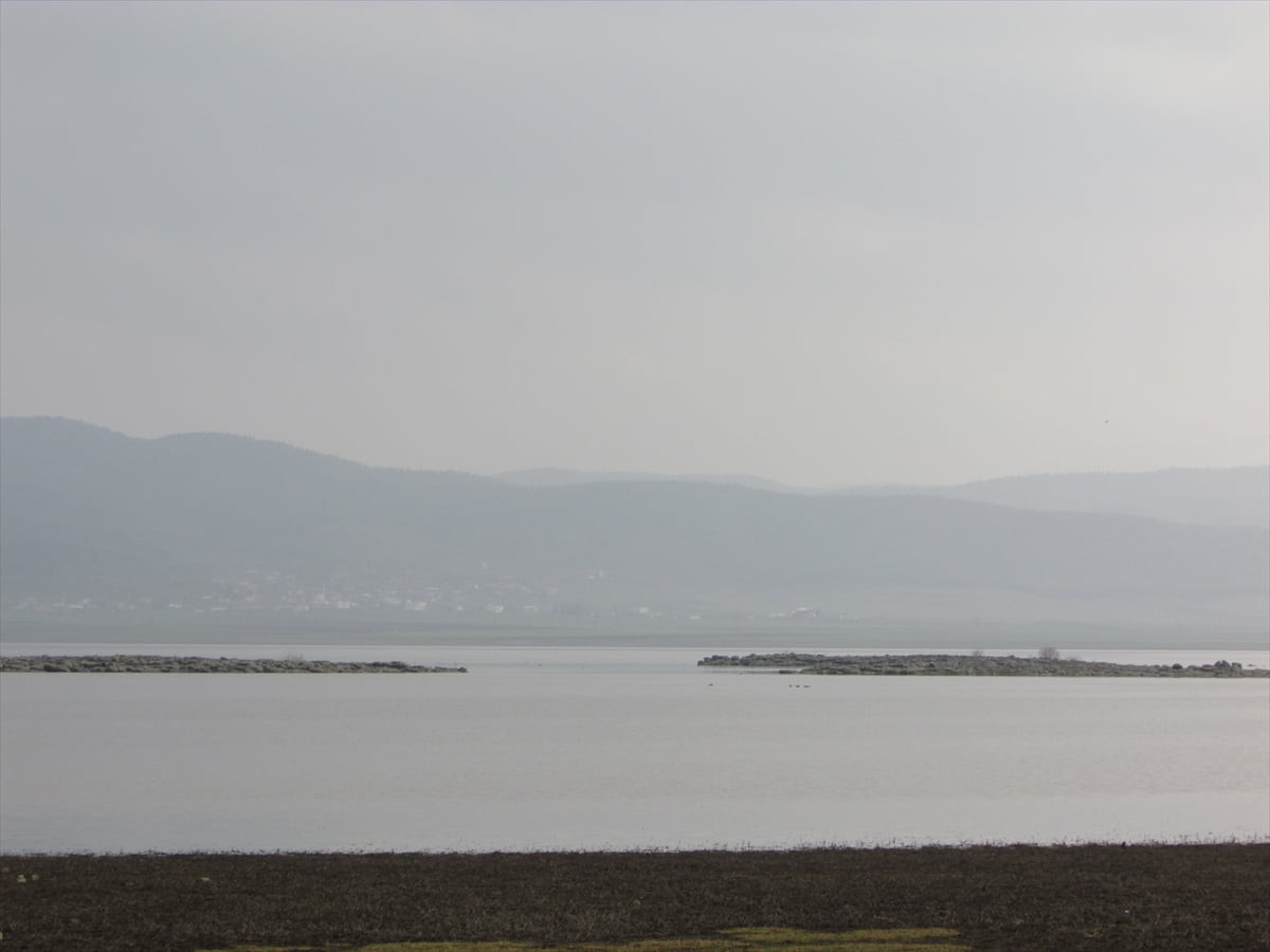 Hatay'daki Amik Ovası'nı sulayan Gaziantep'in İslahiye ilçesindeki Tahtaköprü Barajı'nda su...