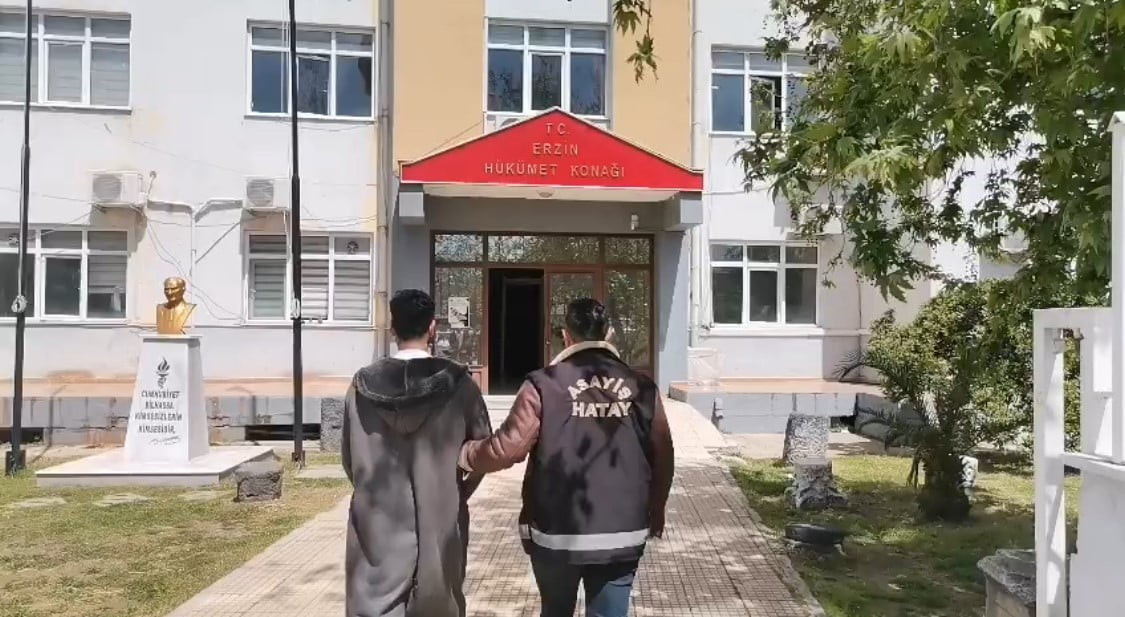 HATAY’DA ARANAN ŞAHIS YAKALANDI