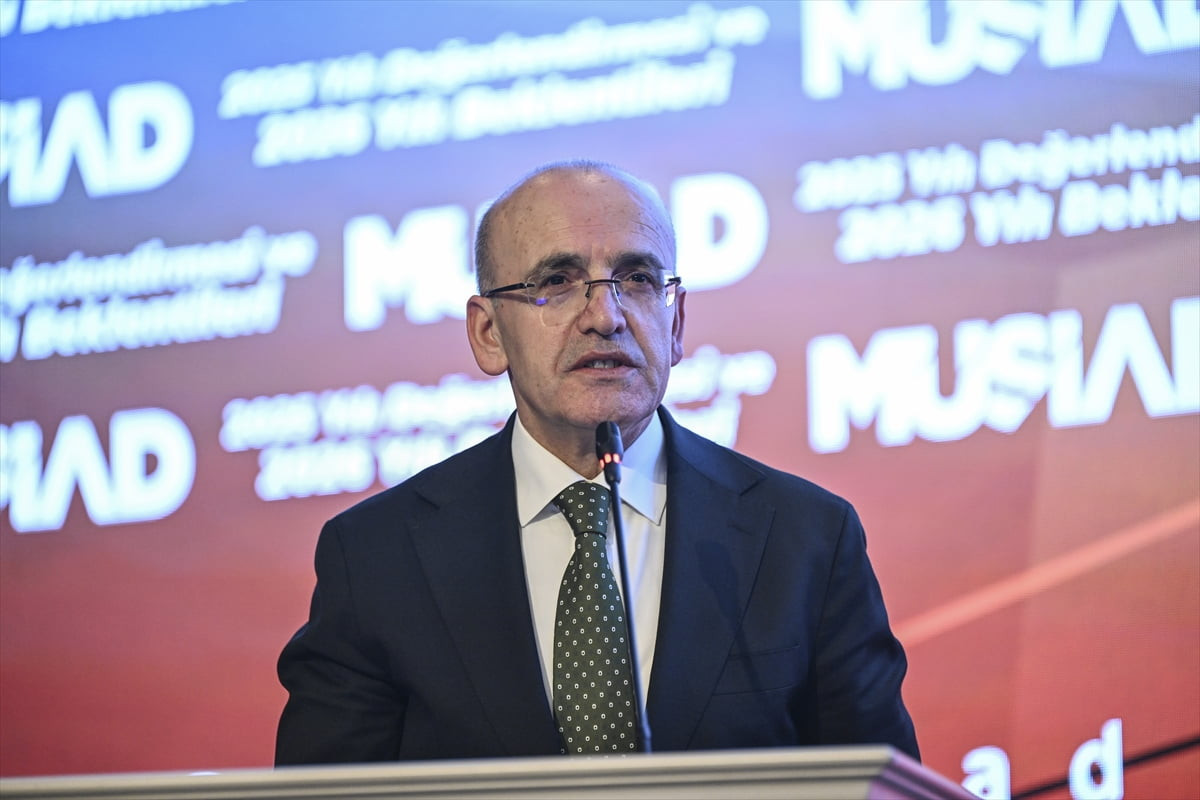 Hazine ve Maliye Bakanı Mehmet Şimşek, Müstakil Sanayici ve İşadamları Derneğinin (MÜSİAD) "2025...