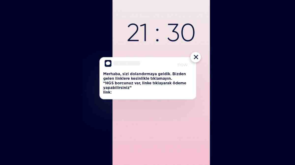 HGS borcunuz var, linke tıklayarak ödeme yapabilirsiniz mesajları doğru mu? SMS ile HGS dolandırıcılığına dikkat