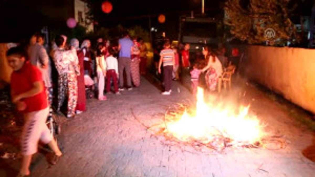 Hıdırellez Ateş yakma