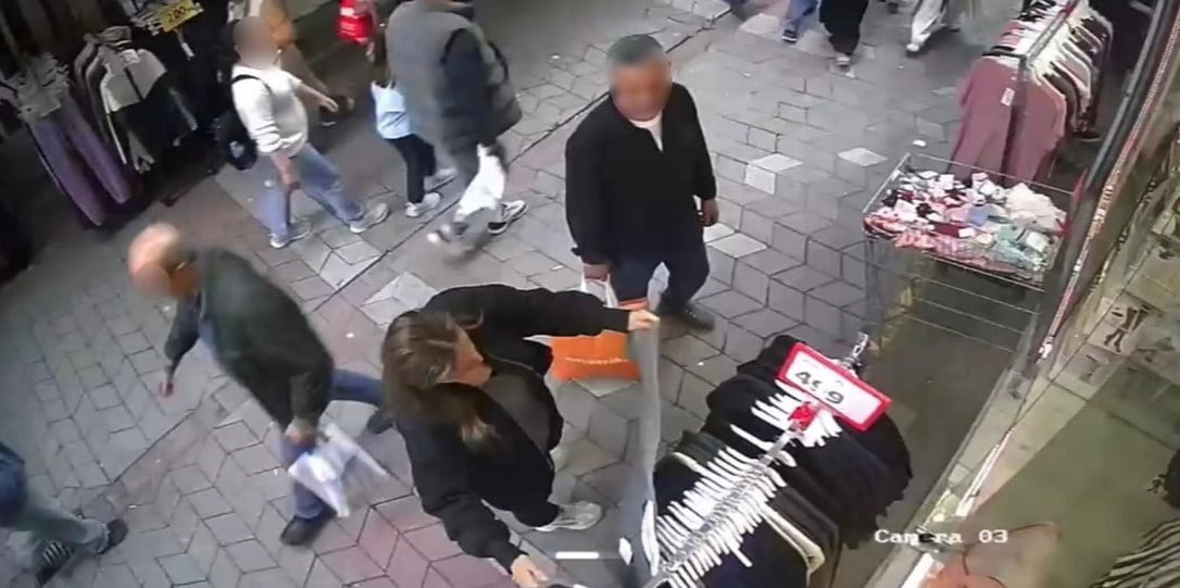 HIRSIZLIK ANLARI İŞ YERLERİNİN GÜVENLİK KAMERALARI TARAFINDAN SANİYE SANİYE KAYDEDİLDİ.