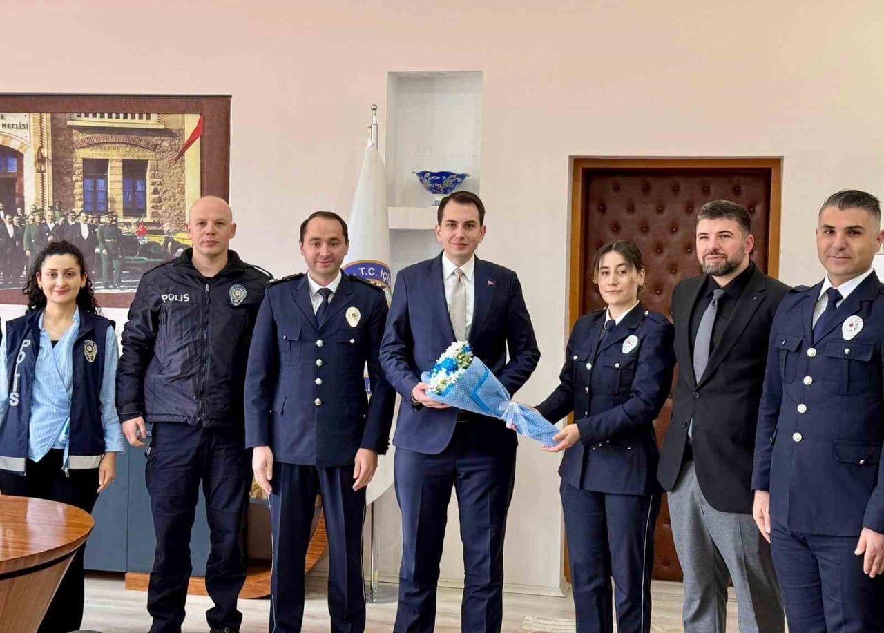 HİSARCIK KAYMAKAMI ATAM: "TÜRK POLİS TEŞKİLATI HUZURUMUZUN VE GÜVENLİĞİMİZİN...