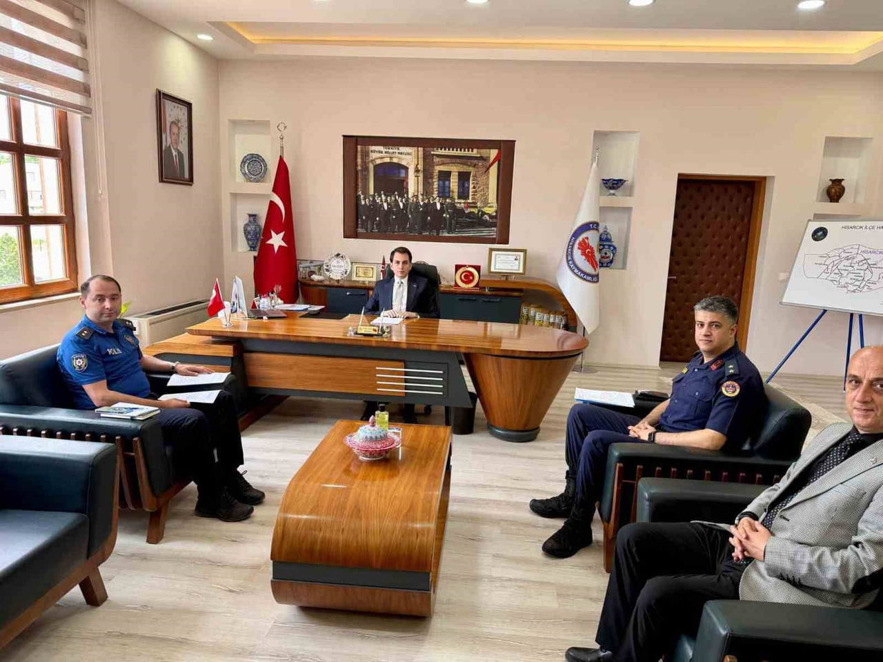 HİSARCIK'TA LGS ÖNCESİ KOORDİNASYON TOPLANTISI