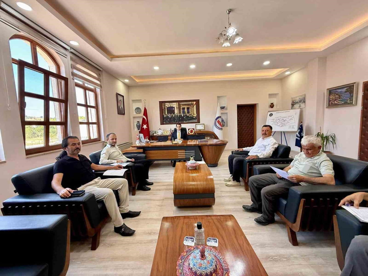 HİSARCIK’TA KÖYLERİN İHTİYAÇLARI DEĞERLENDİRİLDİ