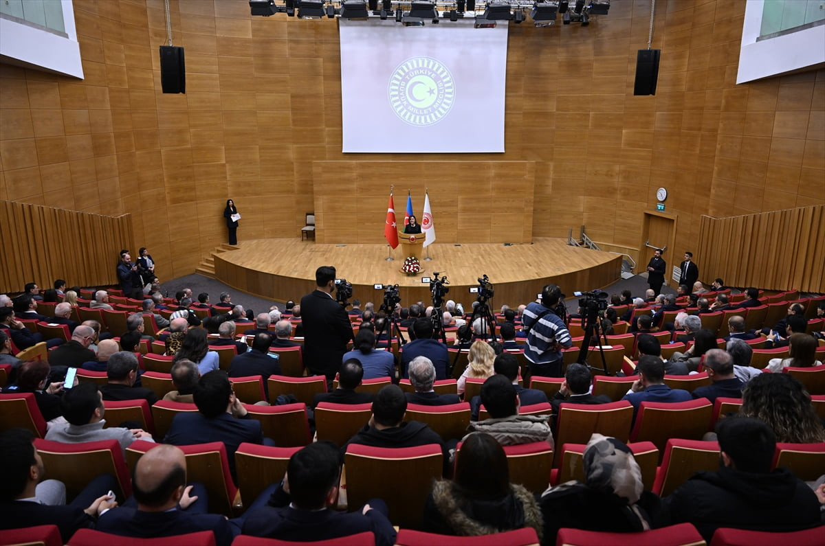 Hocalı Katliamı'nın kurbanları Meclis'te düzenlenen programla anıldı. Konferans Salonu'ndaki anma...