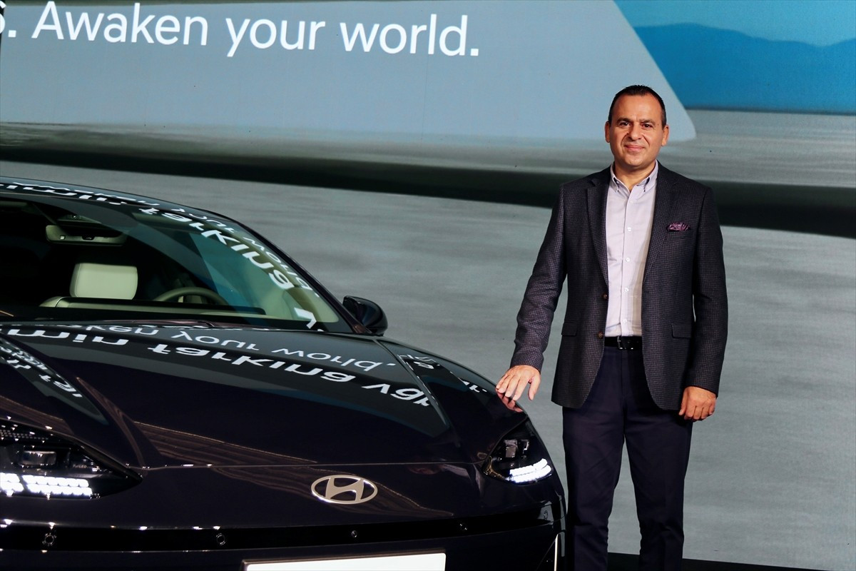Hyundai Motor Türkiye Satış, Pazarlama ve Satış Sonrası Genel Müdürü Murat Berkel, açıklamalarda...