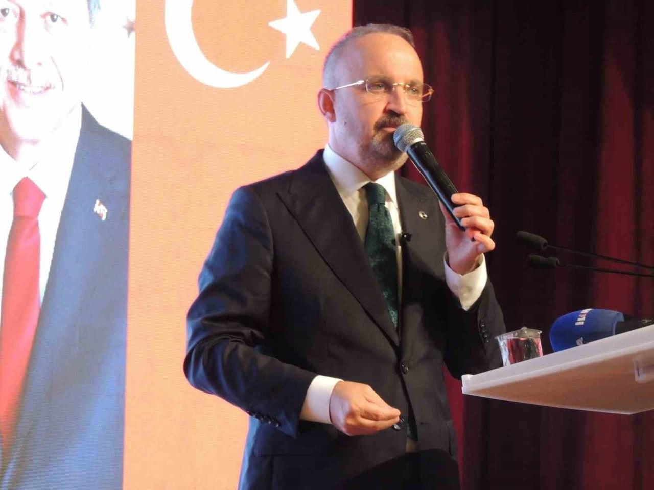 İÇİŞLERİ BAKAN YARDIMCISI TURAN KONUŞMA YAPTI