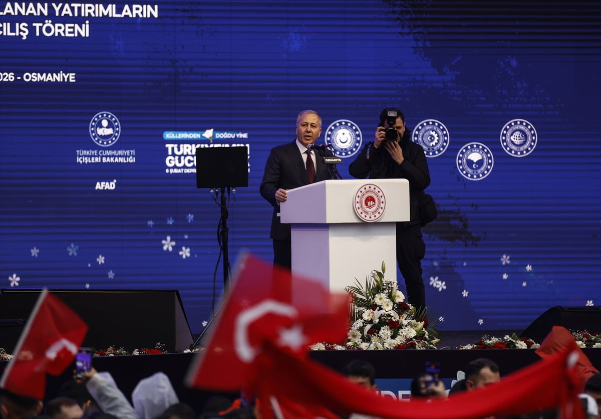 İçişleri Bakanı Ali Yerlikaya, Cumhurbaşkanı Recep Tayyip Erdoğan'ın da katılımıyla "Küllerinden...