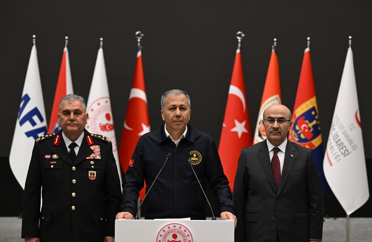İçişleri Bakanı Ali Yerlikaya, İçişleri Bakanlığı Güvenlik ve Acil Durumlar Koordinasyon...