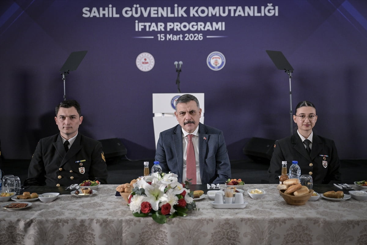 İçişleri Bakanı Mustafa Çiftçi, Bakanlık'ta düzenlenen Sahil Güvenlik Komutanlığı İftar...