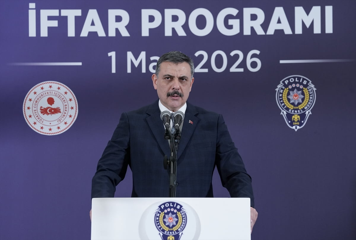 İçişleri Bakanı Mustafa Çiftçi, İçişleri Bakanlığı'nda düzenlenen Emniyet Genel Müdürlüğü İftar...