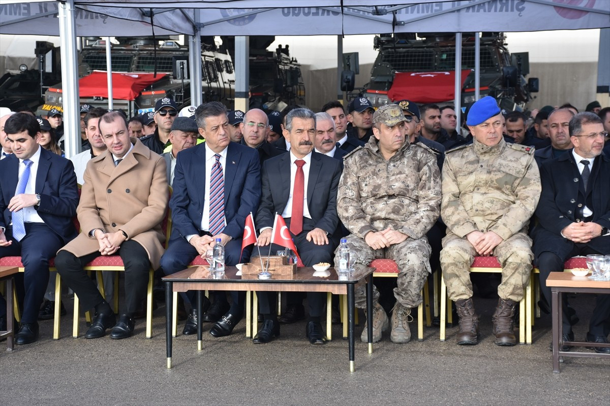 İçişleri Bakanlığınca tahsis edilen araçların teslimi için Gümüştepe Özel Harekat Şube Müdürlüğü...