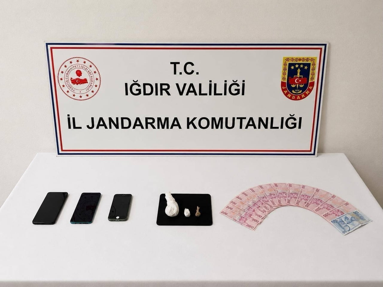 IĞDIR’DA UYUŞTURUCU OPERASYONU: 1 TUTUKLAMA